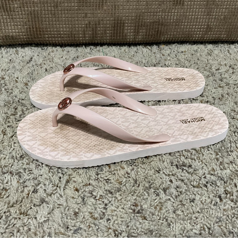 Michael Kors Blush Sandals Size 11, pink